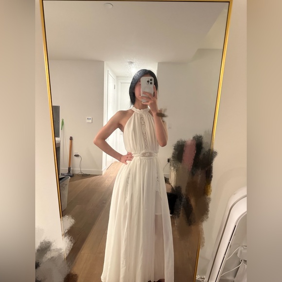 White  Prom dress & vacation beach dress - Picture 1 of 4